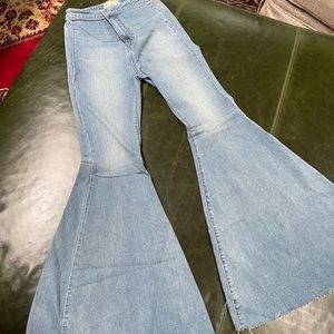Free people flare bell bottom jeans